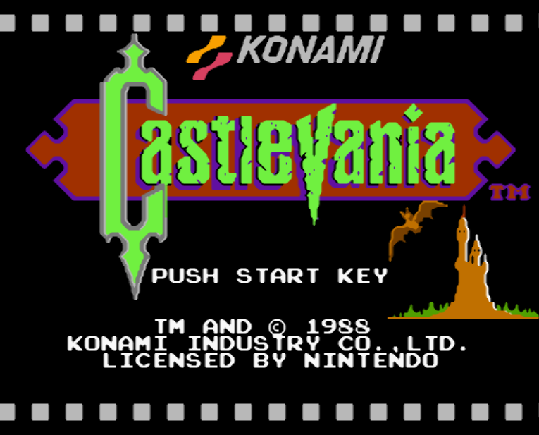NES ROMS - Castlevania (EUROPE / 유럽판 롬파일 다운로드)