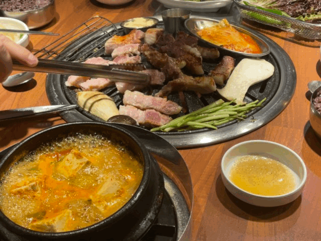 [중랑 맛집]숙성생고기 '한마음정육식당' 놀이방키즈존有 |내돈내산