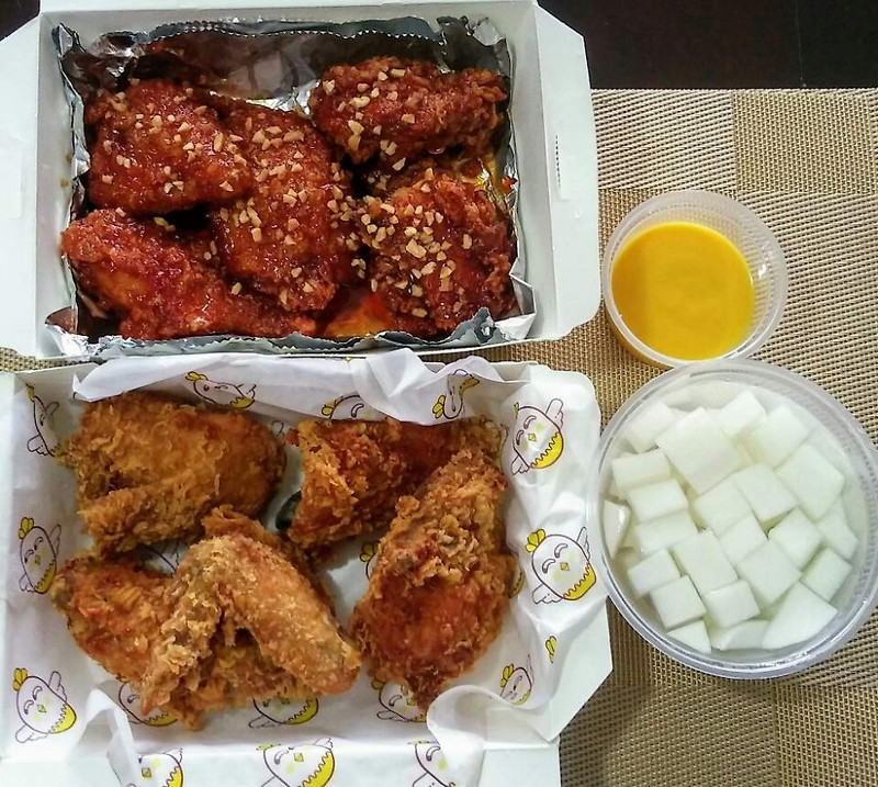 싱가포르에서 치킨 배달 시켜 먹기 (feat. 옐로우싱 앱 이용하기)