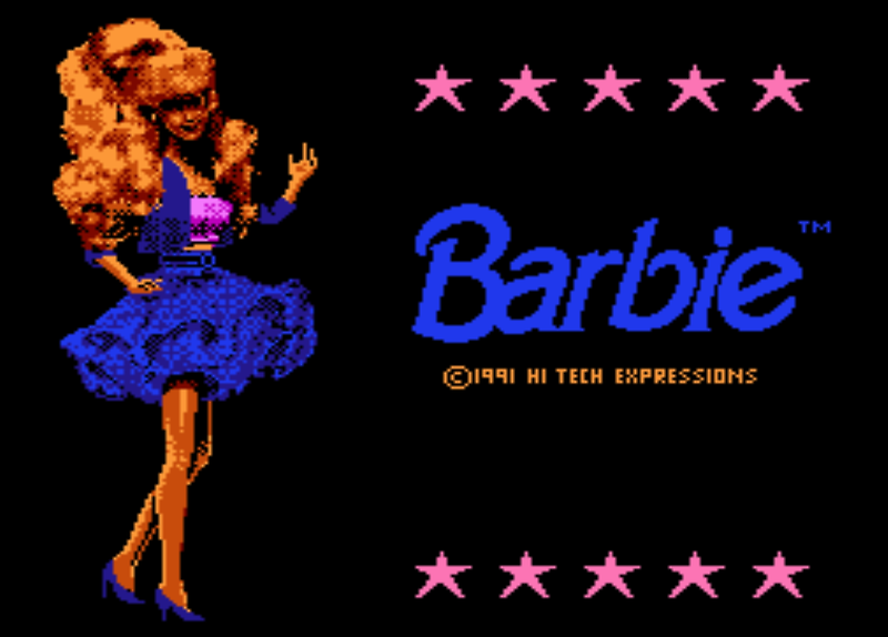 NES ROMS - Barbie (EUROPE / 유럽판 롬파일 다운로드)