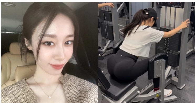 티아라 출신 지연 헬스에 한창인 근황 '터질듯한 엉덩이 근육' 나이 프로필