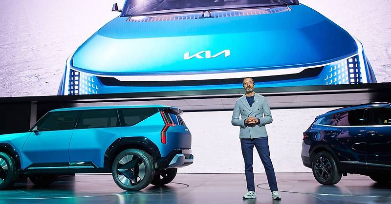 기아, '오토모빌리티 LA'에서 첫 대형 전동화 SUV 콘셉트카 'EV9' 공개