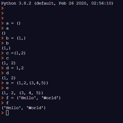 파이썬 코딩 1-5 | 파이썬의 자료형 | 튜플