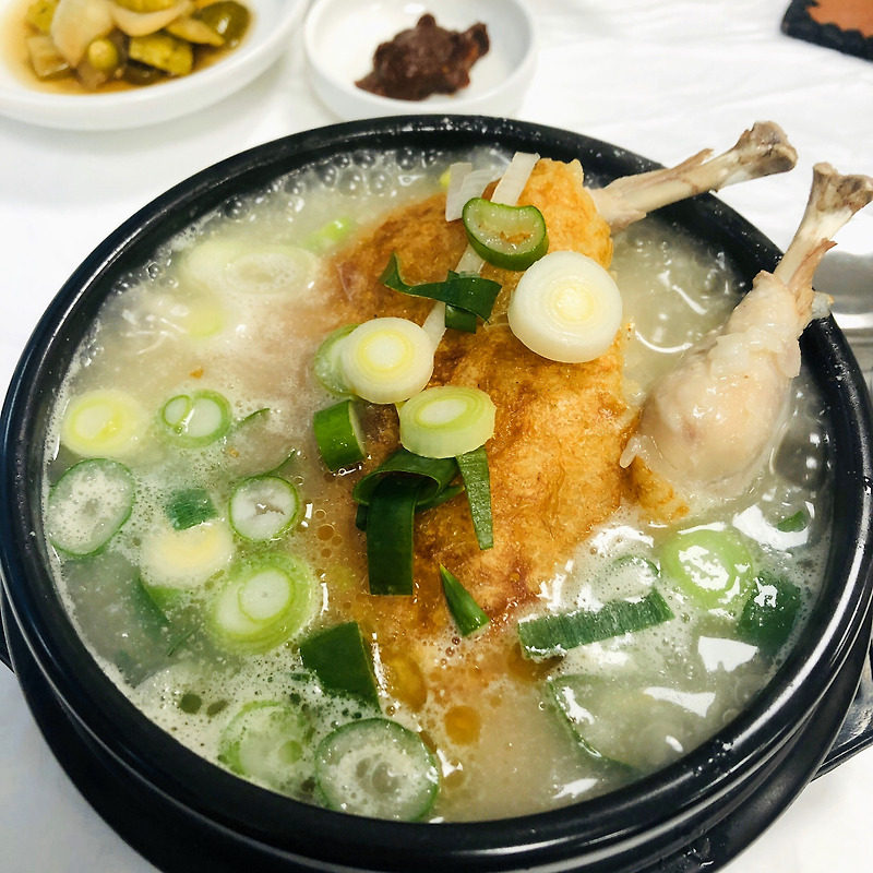 의왕 백운호수 음식점 '이우철 한방 누룽지 삼계탕' 후기