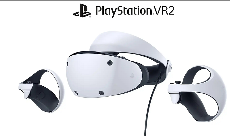 플레이스테이션5 VR2(PlayStation5 VR2) 컨트롤러 공식 헤드셋 디자인 공개와 사양