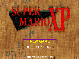 SUPER MARIO XP(슈퍼 마리오 XP) - ver.1.21 오프라인 도움말