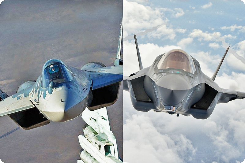만약 22+35=57 이라면, 러시아의 Su-57 전투기가 미국의 F-22와 F-35보다 더 우수한가? - 2022.09.18