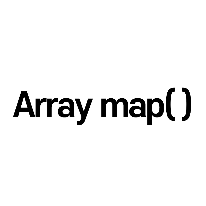 Javascript - Array map 사용법