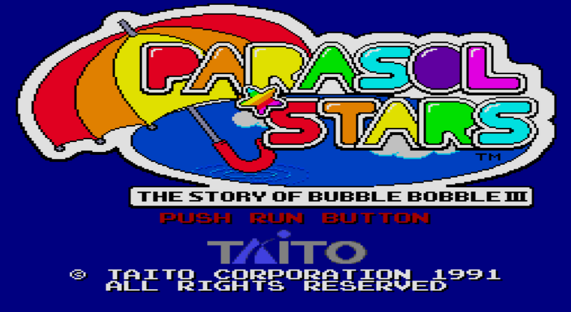 파라솔스타 더 스토리 오브 버블 보블 3 (타이토 - 1991년)