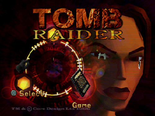 고전게임 툼레이더(Tomb Raider) 바로플레이, PS1 콘솔게임