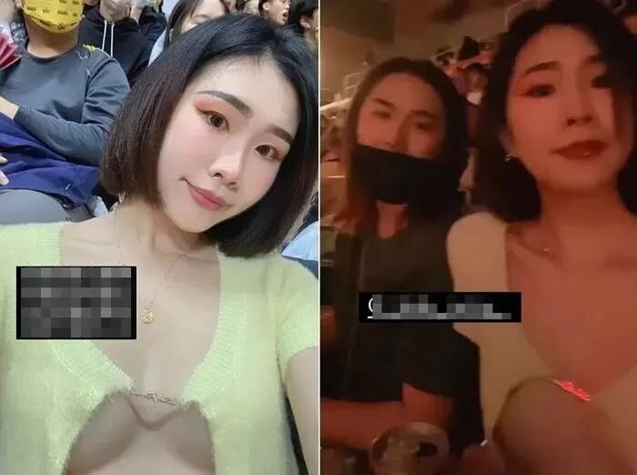 대만 농구 여성 관중 가슴 노출 반응 폭발 누구 인스타
