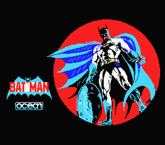 Batman - MSX (재믹스) 게임 롬파일 다운로드