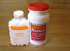 아스피린과 타이레놀 비교