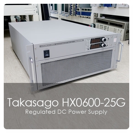 HX0600-25G(15KVA) DC전원공급기 Power supply / Takasago / 타카사고 600V25A30kw 중고 계측기 렌탈 계측장비대여 판매 매매