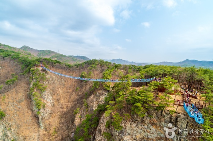 원주 소금산 출렁다리에서 10대 여성 추락사