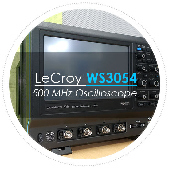 [중고계측기] 텔레다인르크로이 / LeCroy WS3054 WaveSurfer 500 MHz 오실로스코프 / Oscilloscope  - 계측기판매 렌탈 장비 입고 소식
