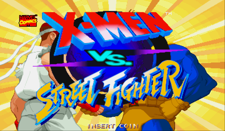 KAWAKS - 엑스맨 VS 스트리트 파이터 (X-Men Vs. Street Fighter) 대전격투 게임 파일 다운