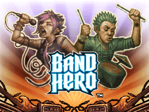 (NDS / USA) Band Hero - 닌텐도 DS 북미판 게임 롬파일 다운로드