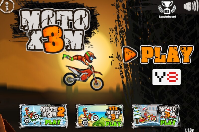 [플래시게임] Moto X3M, 오토바이 게임, 바이크 게임, 무료 플래시 게임, 무료 게임
