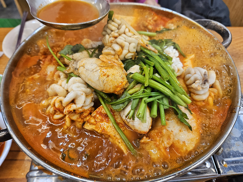 서울 광장시장 대구매운탕 맛집 은성회집과 맛있는 간식 빈대떡 호떡