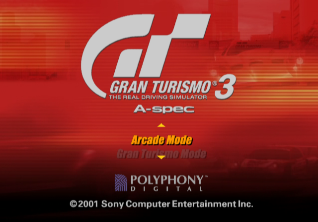 소니 / 레이싱 - 그란 투리스모 3 에이스펙 グランツーリスモ3エースペック - Gran Turismo 3 A-Spec (PS2 - iso 다운로드)