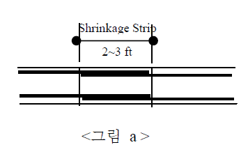 [콘크리트공사]철근콘크리트 공사 시 지연 줄눈(delay joint / shrinkage strip)