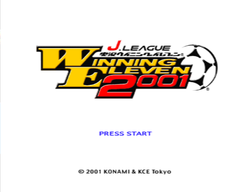 J리그 실황 위닝 일레븐 2001 - J League Jikkyou Winning Eleven 2001 (PS1 BIN 다운로드)