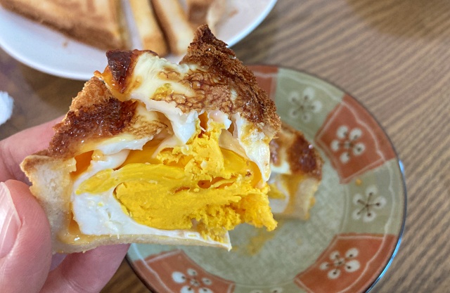 식빵으로 계란빵 만들기 (feat. 에어프라이어)