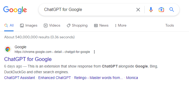 챗 GPT 크롬 확장 프로그램 설치하는 방법 (ChatGPT for Google)