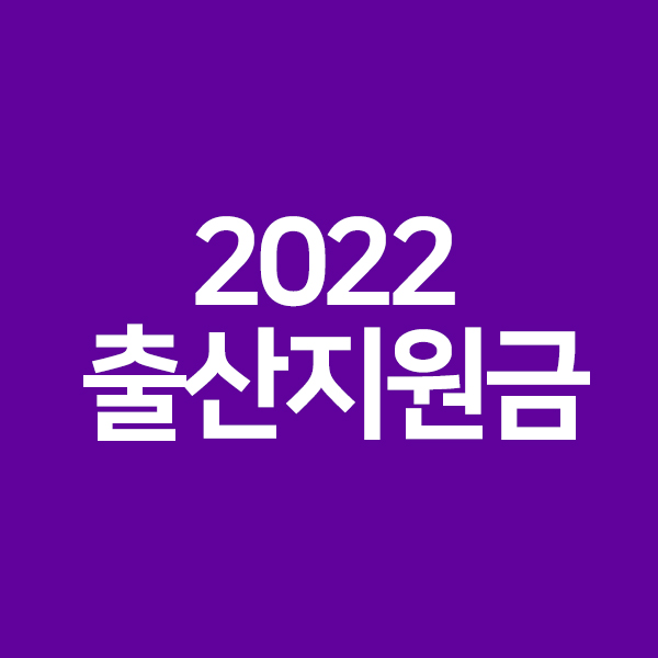 2022 출산지원금 제대로 알어보자!