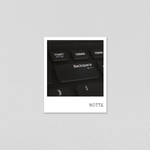 모트 (Motte) Backspace (Feat. Marvin) 듣기/가사/앨범/유튜브/뮤비/반복재생/작곡작사