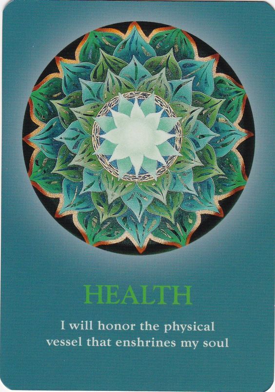 [오라클카드배우기]]The Soul's Journey Lesson Cards Health 건강 해석 및 의미