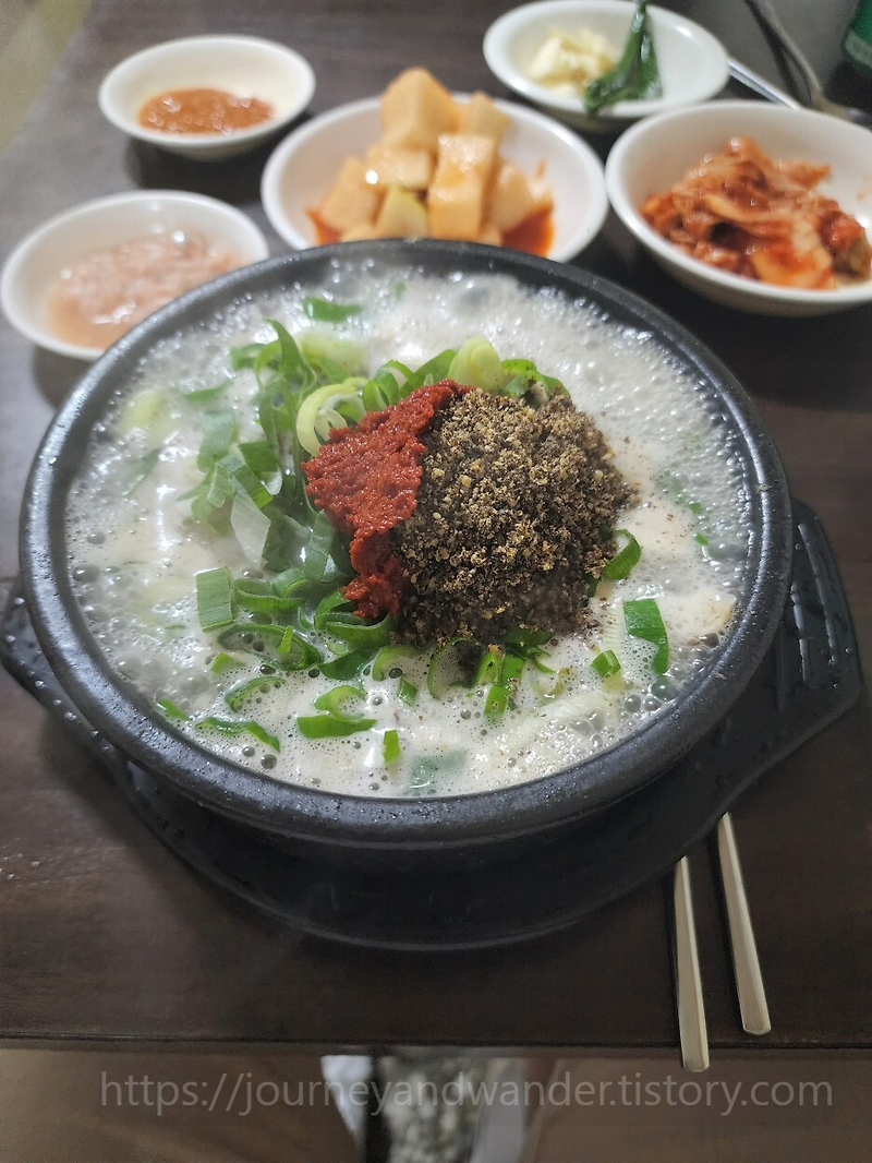 안양 순댓국 맛집 / 안양 중앙 시장 안에 있는 대구 식당