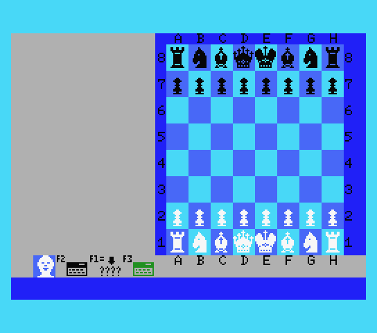 Chess Master - MSX (재믹스) 게임 롬파일 다운로드