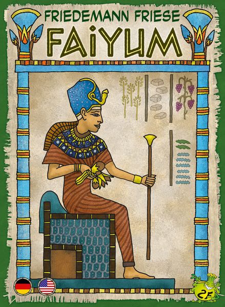 [보드게임 리뷰] 고대 이집트의 악어를 몰아내고, 농경지를 확보하는 특이한 덱빌딩 보드게임! 