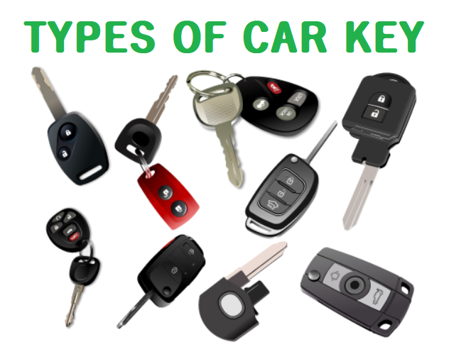 7가지 종류의 자동차 키: 어떤 키를 가지고 계세요?