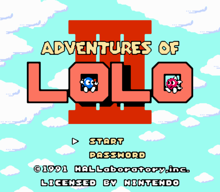 NES ROMS - Adventures of Lolo 3 (EUROPE / 유럽판 롬파일 다운로드)