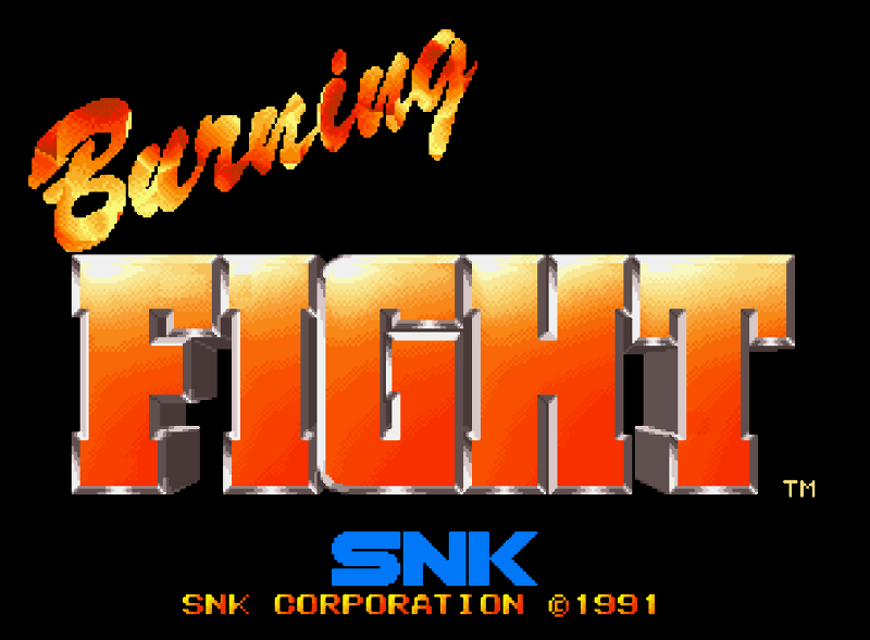 버닝 파이트 - バーニングファイト Burning Fight (네오지오 CD ネオジオCD Neo Geo CD)