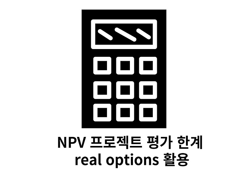 NPV 프로젝트 평가 한계 및 real options 활용