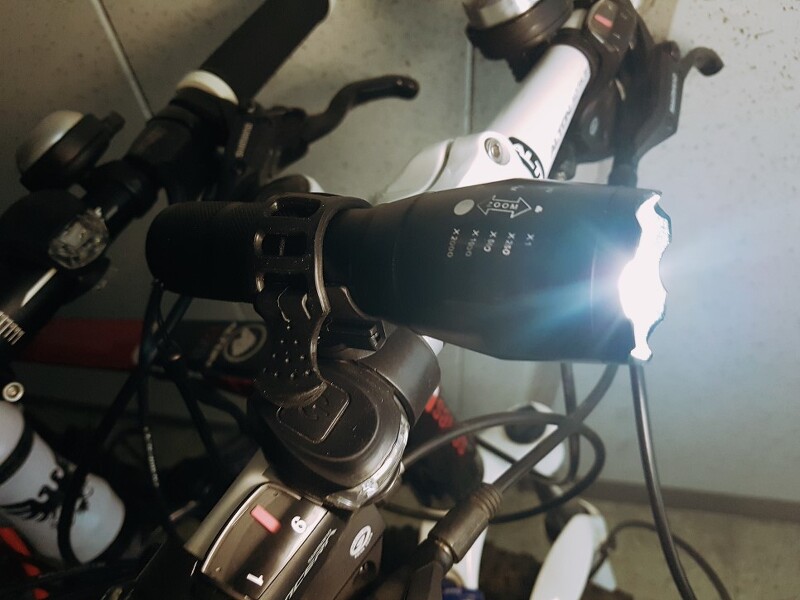 [자전거 전조등] 자전거 야간 라이딩 필수! L4800 1200루멘 가격대비 가성비 좋은 제품