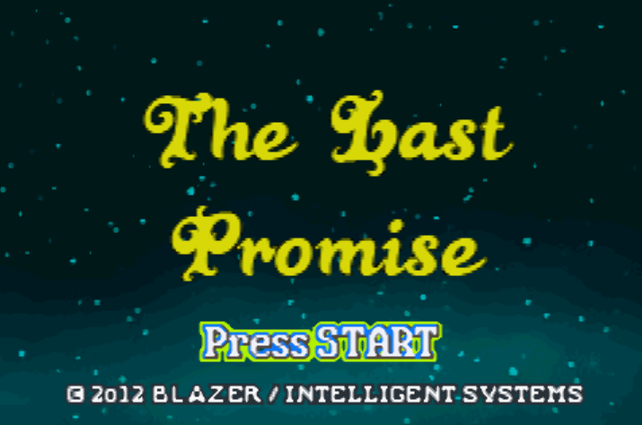 게임보이 어드밴스 / GBA - 파이어 엠블렘 개조롬 (Fire Emblem The Last Promise Hack Version 2.1)