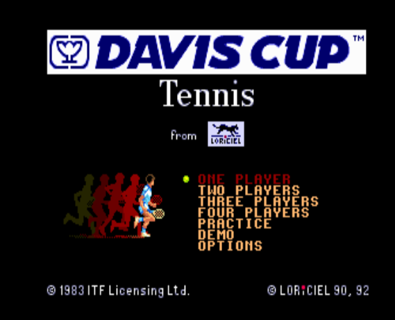 (마이크로 월드) 데이비스컵 테니스 - ザ・デビスカップテニス The Davis Cup Tennis (PC 엔진 CD ピーシーエンジンCD PC Engine CD - iso 파일 다운로드)