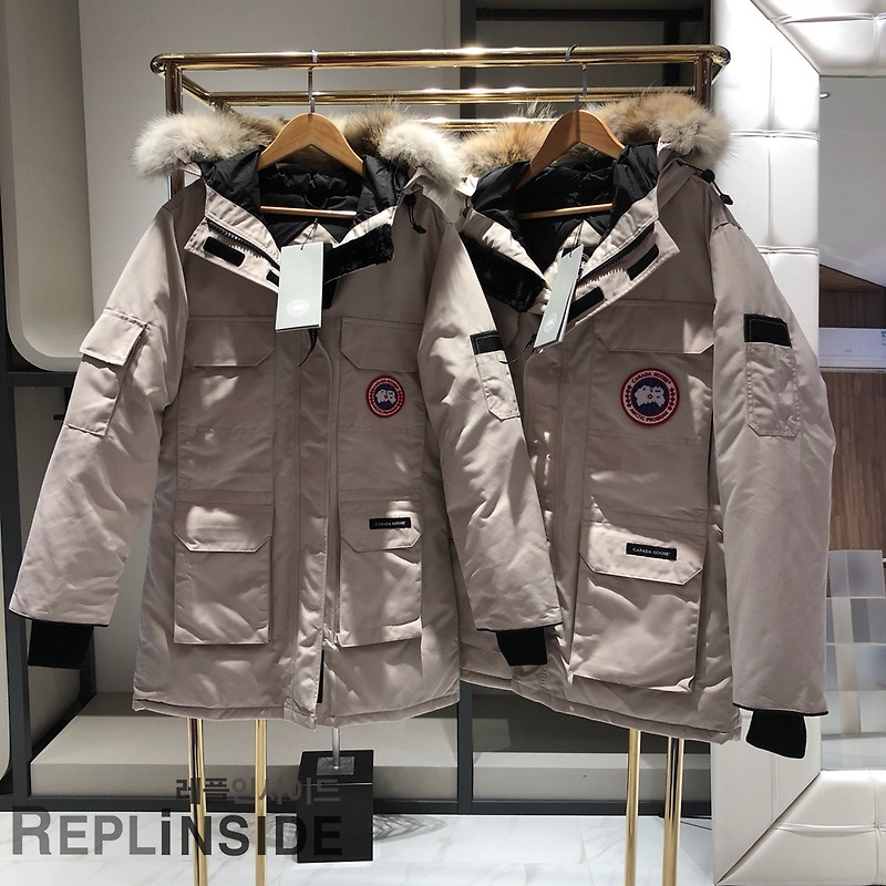 [CANADA GOOSE] 캐나다구스 19FW 익스페디션 EXPEDITION 패딩 화이트 베이지 남녀공용