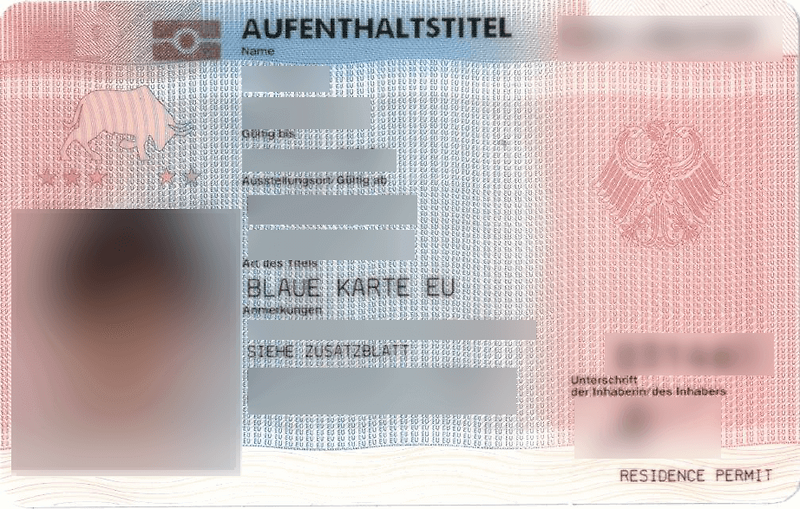 독일 블루카드 (Blue Card, Blaue Karte EU) to 영주권 (Niederlassungserlaubnis) (1)!, 독일 비자 / 독일 체류 허가