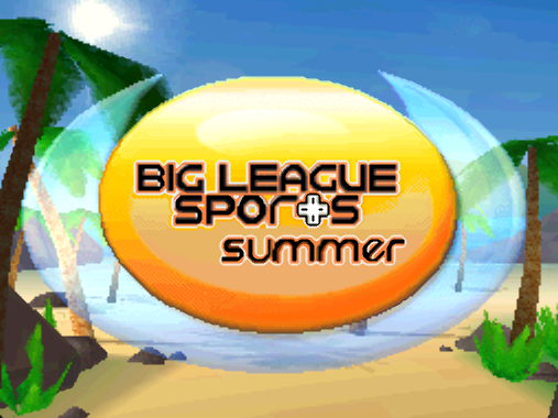 (NDS / USA) Big League Sports Summer - 닌텐도 DS 북미판 게임 롬파일 다운로드