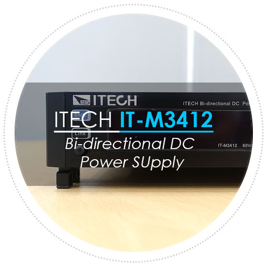 [중고계측기] ITECH 양방향 DC 파워서플라이 IT-M3412 (60V, 20A, 200W)