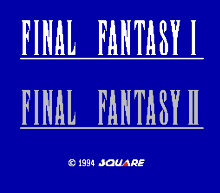 (FC) 파이널 판타지 I・II Final Fantasy 1 & 2 ファイナルファンタジー ワン・ツー 패미컴 게임 롬파일 다운