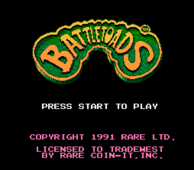 NES ROMS - Battletoads (EUROPE / 유럽판 롬파일 다운로드)