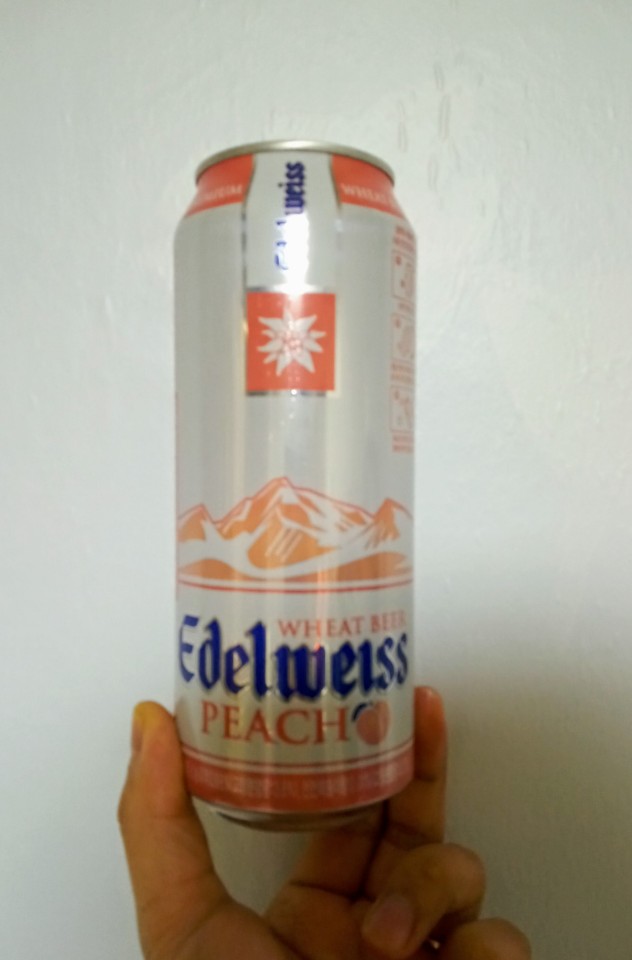 [맥주리뷰] 에델바이스 위트 비어 피치 맥주 / Edelweiss Wheat Beer Peach