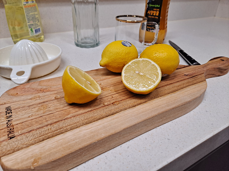 입덧 완화 음식, 수제 레몬에이드 만들기